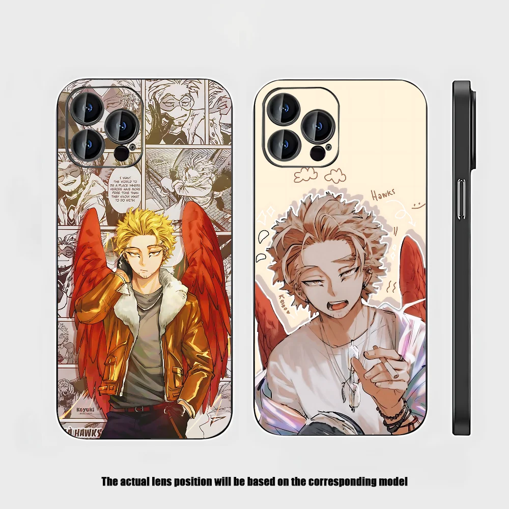 My Hero Academia Hawks Phone Case For IPhone 16,15,14,13,12,11,XS