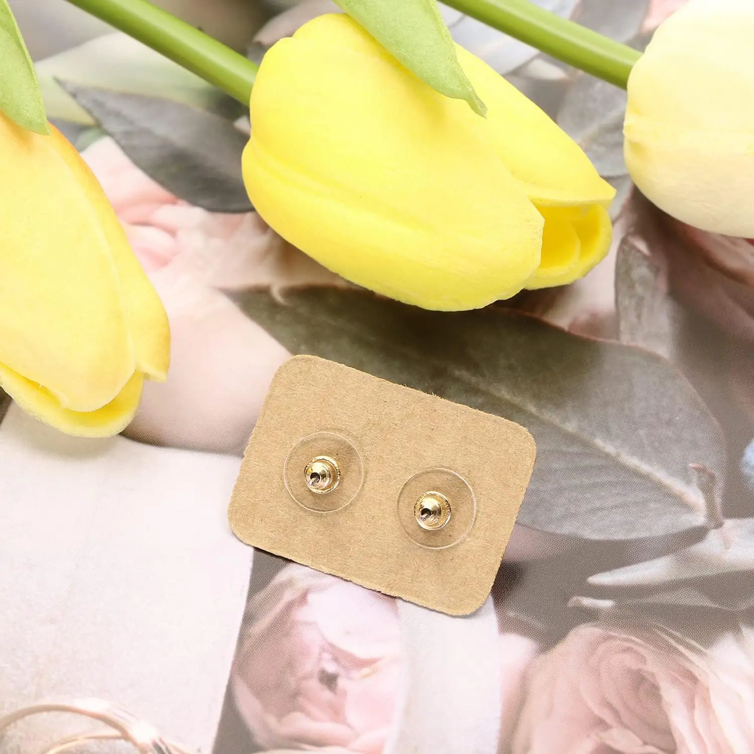 50/100 stücke silikon ohrringe rücken kunststoff scheiben polster für bauch nabel piercing bump ohr schmuck stabilisator stopper, der material macht – Detail 5