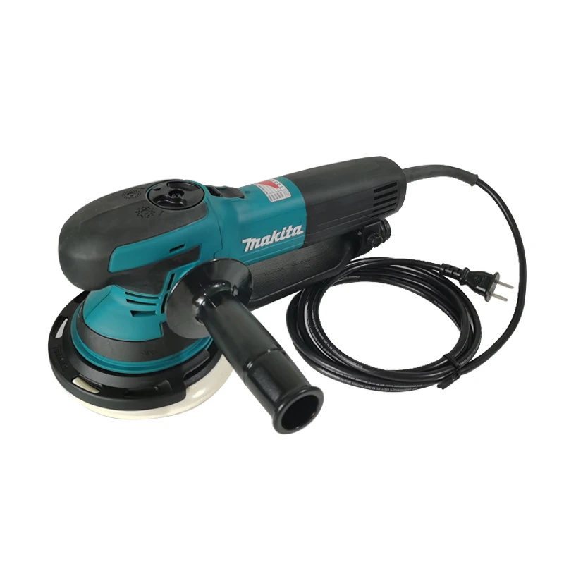 

Makita 6-inch 150mm Electric Sandpaper Machine Track Sander Car Putty Grinding and Polishing Machine 750W Circular Grinding Tool