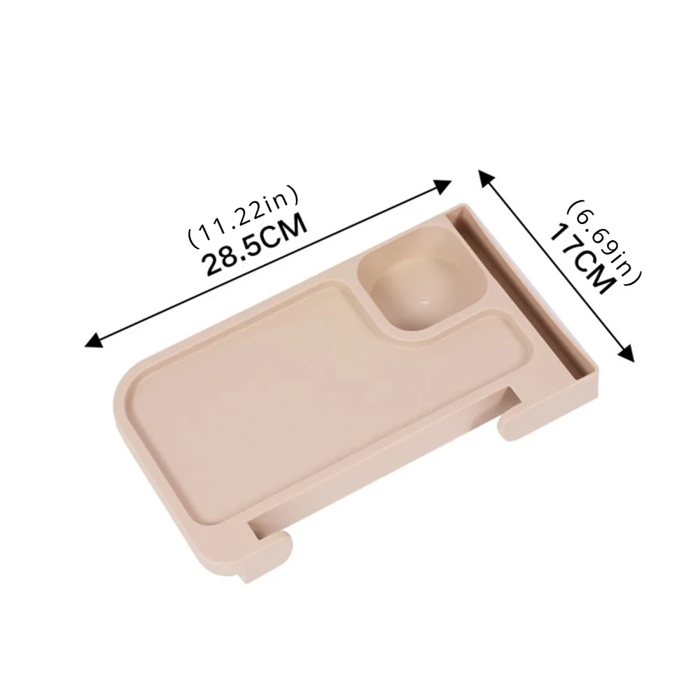 Recliner Chair Clip on Side Desk Portable Cup Phone Holder Tray Multipurpose Travel-friendly for Outdoor Camping Accessories