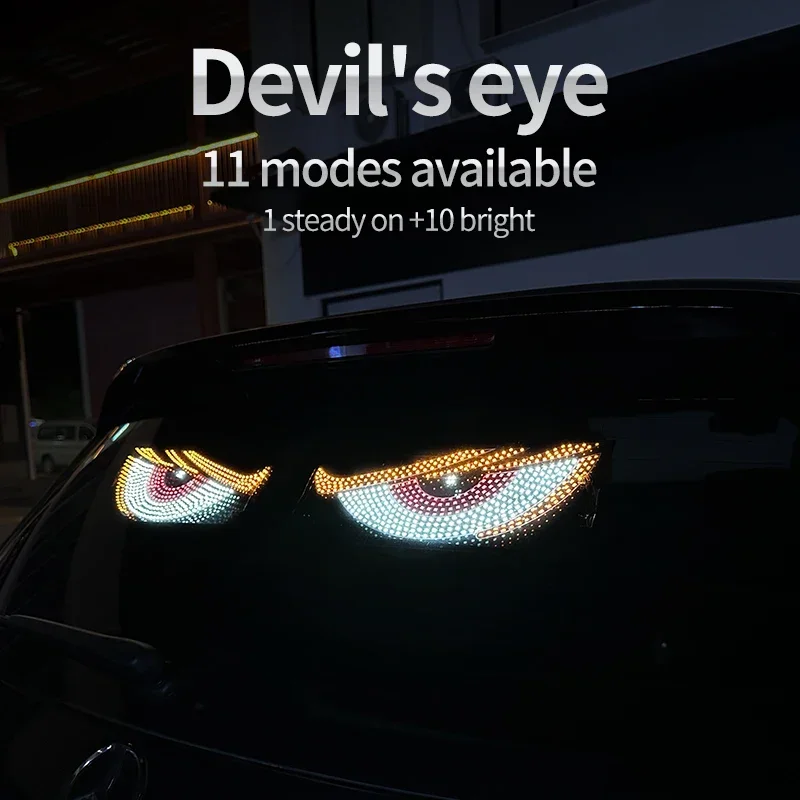 รูปสินค้า ไฟตกแต่งรถยนต์ LED 11 โหมด Devil's Eye