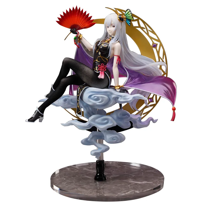 

[In Stock] Original 1/7 F:NEX Echidna Cheongsam Ver Re: Life A Different World From Zero Anime Figure Model Action Toys Gifts
