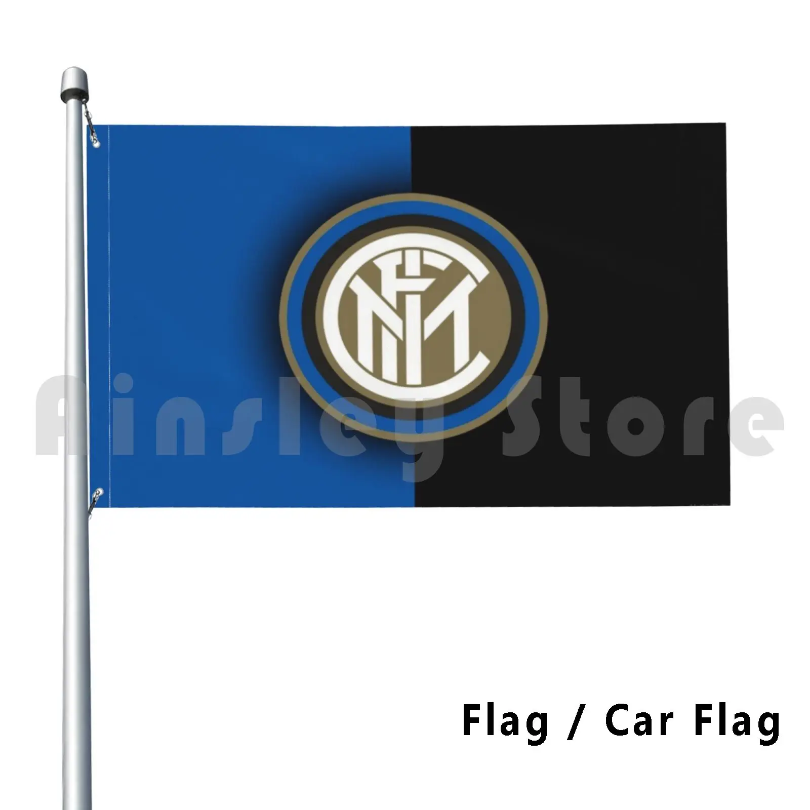 

Outdoor Decor Flag Car Flag Soccer Football Euro Club Italy Inter
