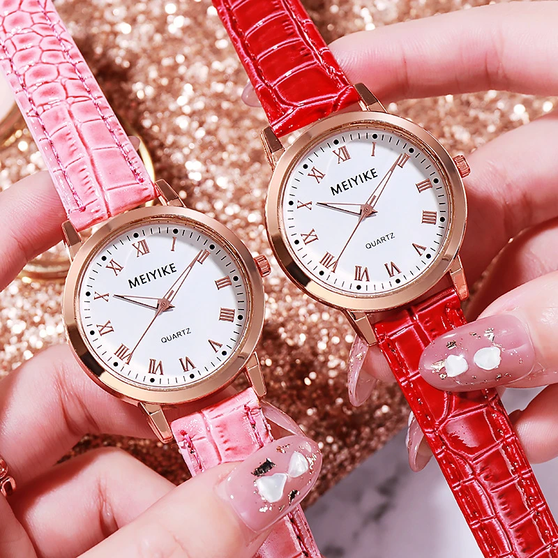 Fashion Watch Ladies New Exquisite Roman Dial Quartz Gift Women Watch  Wholesale - Quartz Wristwatches - AliExpress