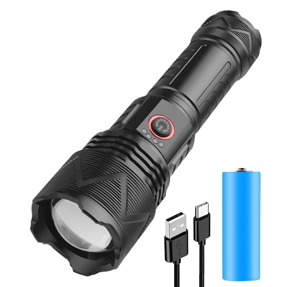 C Est Clignoter La Lampe Torche XHP70 – lampe torche LED en alliage d'aluminium, 1500lm, 4 Modes  d'éclairage, étanche, chargeur USB type c, Zoom télescopique, idéale pour  le Camping et la randonnée | AliExpress
