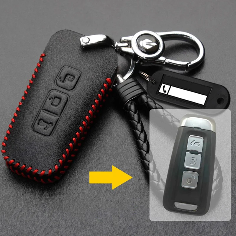 Custodia In Pelle Portachiavi Per Peugeot Django SpeedFight 4 SF3 SF4 - Ontto Cuoio Conciato Vegetale