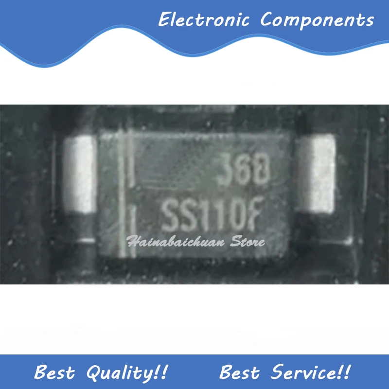 

20 шт./партия, SS110F SMAF 100 В/1 А, новая и оригинальная фотография