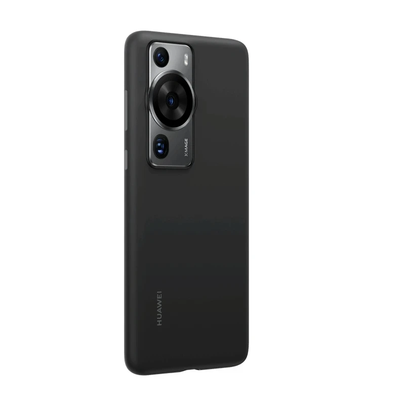 Original Huawei P60 / Huawei P60 Pro Liquid Silicone Case Deformable Resistant Fiber Lining Protective Cover Fundas Coque Capa