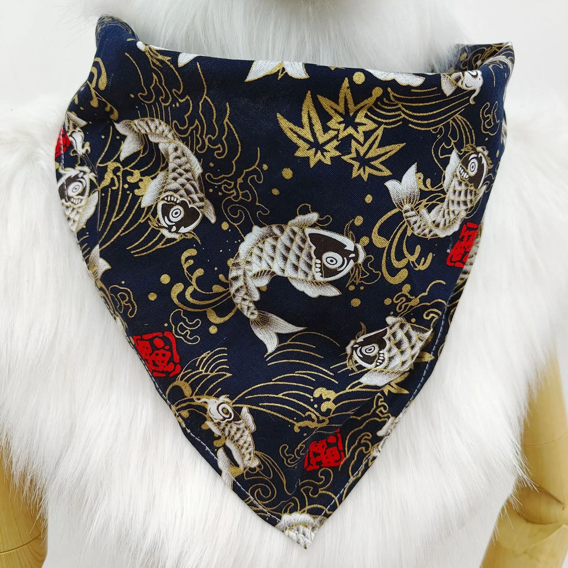 Kig Fursuit Furry Cosplay Props Decors Bibs Burp-cloth Pet Poppy Cat Animal Kawaii Cute Kigurumi Accessories Halloween Party