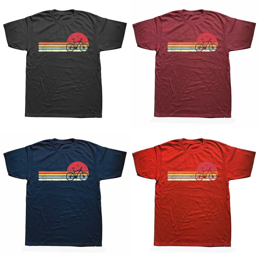 Magliette da ciclista retrò per ciclista Grafica in cotone Streetwear Manica corta Regali di compleanno T-shirt stile estivo Abbigliamento da uomo_voghion.com