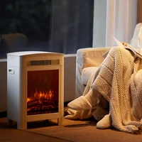 Fireplace  Electric Home Independent Living Room Decorating Warming Villa Built-In Flame Heating Stove Heater 2