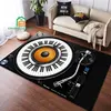 Vinyl Disc Player Music Rug for Bedroom Living Room Carpet for Kitchen Floor Mats Home Decor Non-Slip Floor Pad Rug 15 Sizes 3