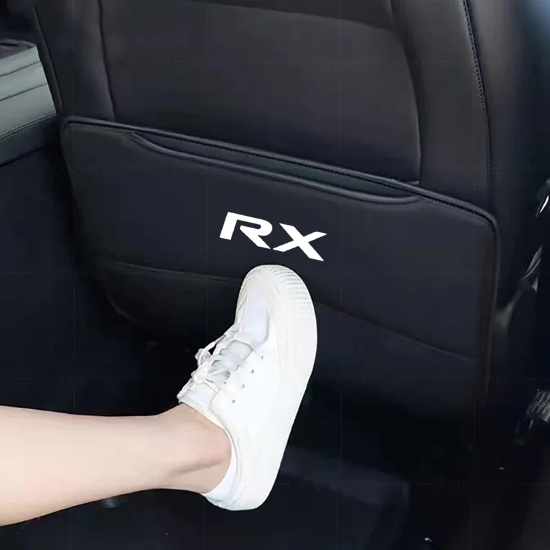 2PCS For Lexus RX RX300 RX330 RX350 RX450 RX460 Car Seat back Anti Kick Pad Protector Cover Waterproof Anti Dirty Mat Accessory