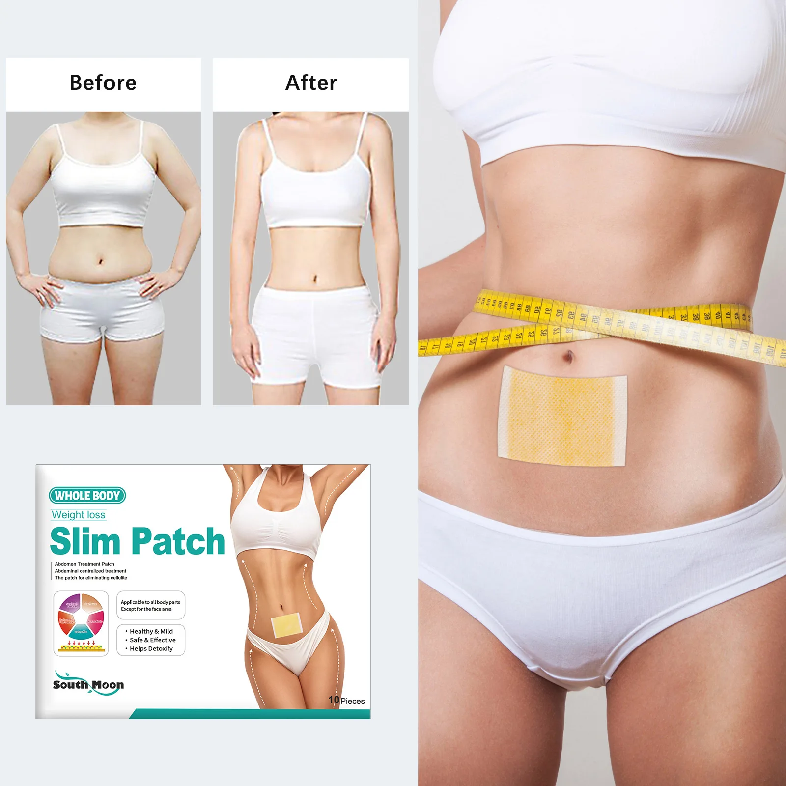 Weight Loss Products 10pcs Navel Weight Loss Slim Patch Fat Burning Slimming Detox Stickers Belly Anti Cellulite Remover Plaster Body Shaping Patches