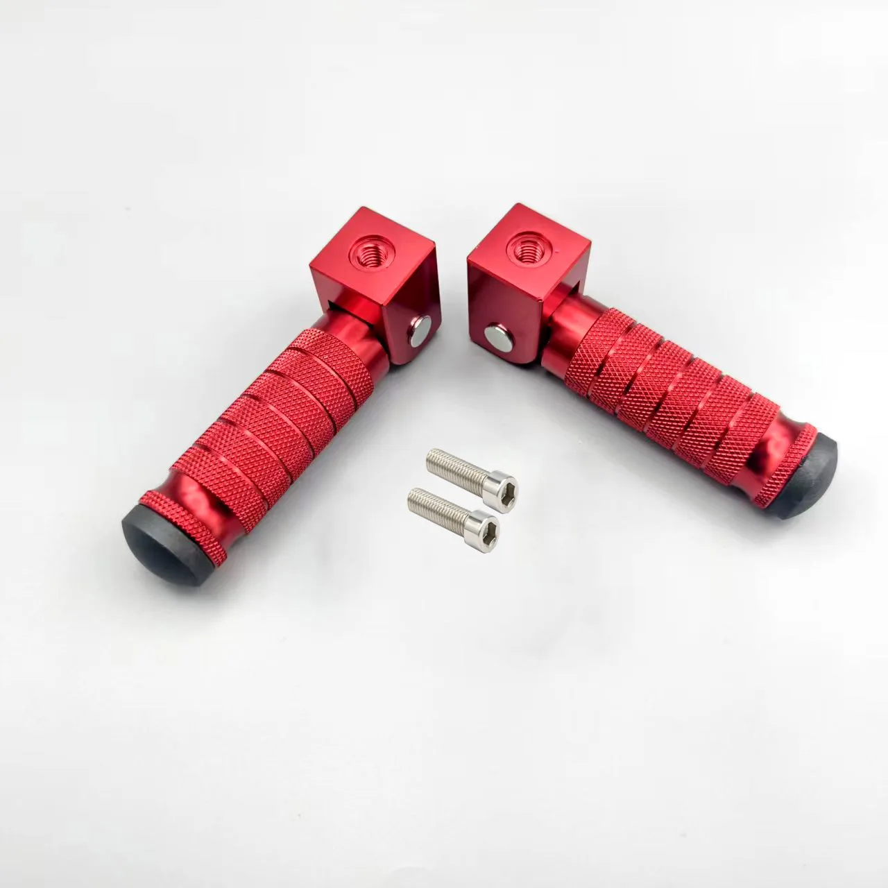 오토바이 자전거 전기 자동차 오토바이 카트 스쿠터 8mm 범용 페달 접이식 발판 Footpeg 호환