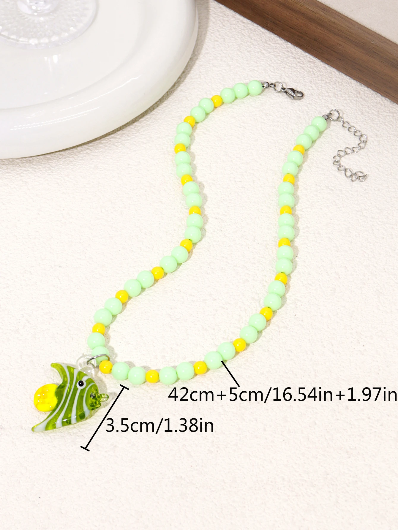 Fashion Cartoon Fish Pendant Womens Charm Necklace