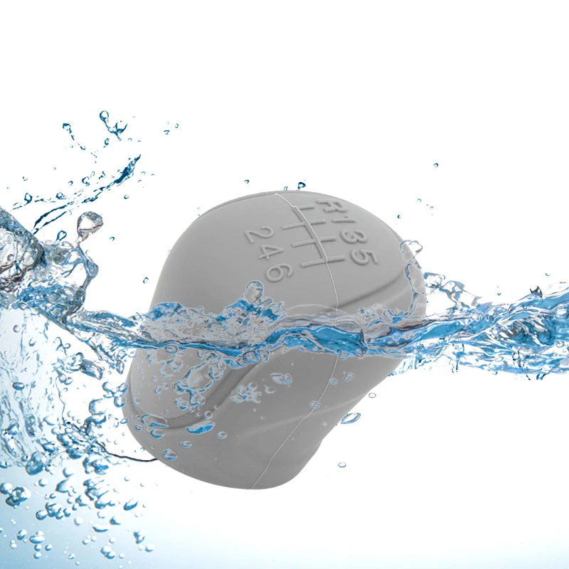 1 Pcs Car Silicone Gearshift Knob Cover Universal Manual 6 Gear Knob Cover Anti-skid Knob Protector Car Interior Accessories