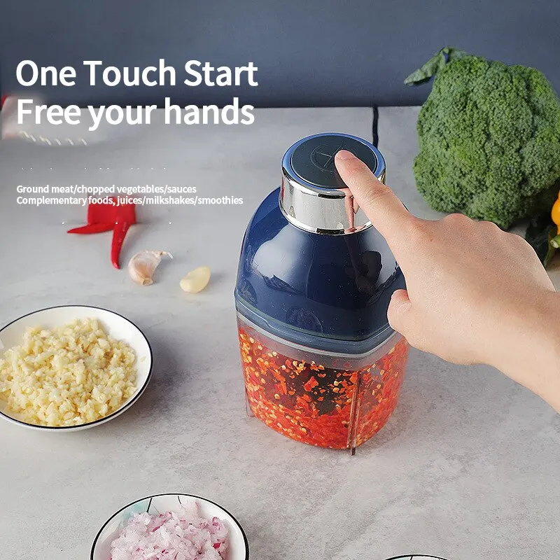Multifunctional Meat And Juice Grinder Household Cooking Electric Baby Food Kitchen Supplement Machine electric meat grinder