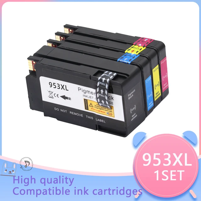 Magnetic Compatible Ink Cartridge For HP 953XL For HP 8728 8730 8740  Officejet Pro Printer 4Pcs/Set BK/C/M/Y Ink Cartridge - AliExpress