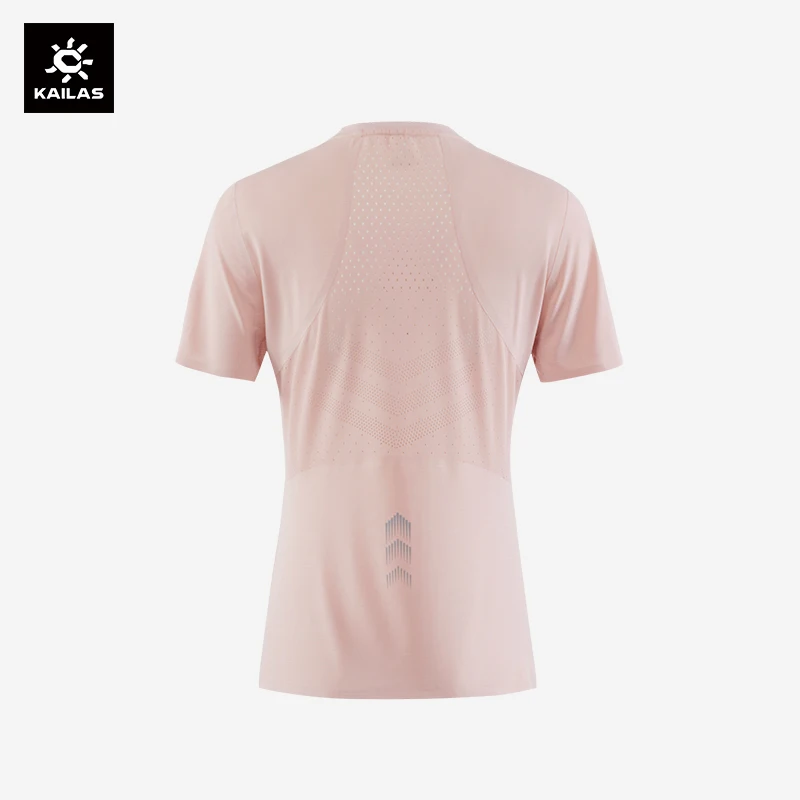 KAILAS Sports Quick-drying T-shirts for Women Breathable Round Neck Short Sleeve Tshirt Hiking Cycling Travel Tees Top KG2227268