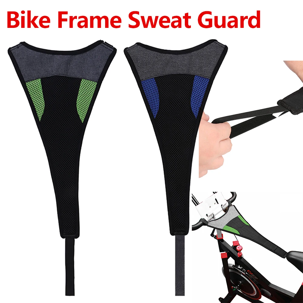 MTB Bike Trainer Frame Bicycle Sweat Cover Guard Net Catcher Absorbs Sweat Strap Protection Turbo Trainer Belt Elastic Indoor