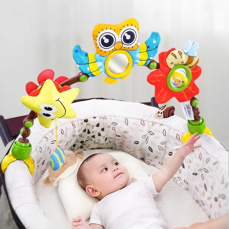 

Rattles Baby Stroller Toys Mobile Infant Crib Rattles Newborn Baby Bed Hanging Rattle Baby Car Educational Baby Toys 0 12 Months