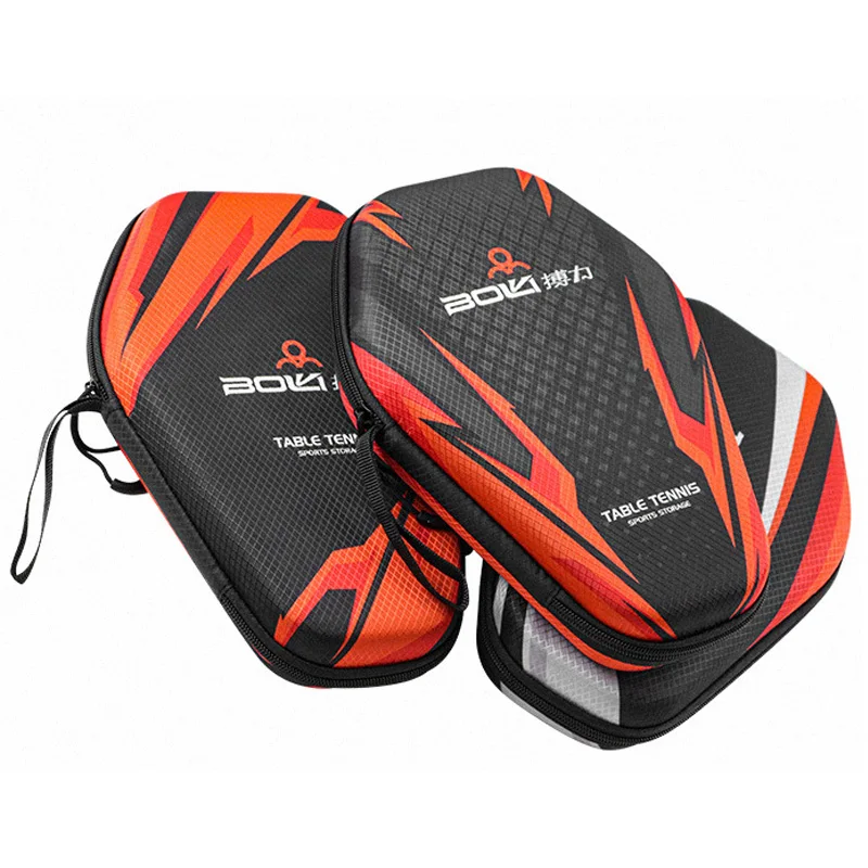 Quality Table Tennis Racket Case Hard Shell EVA Ping Pong Carrying Case Bag Portable Racket Storage Bag