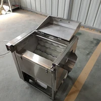 2025New Commercial 200 Capacity Vegetable Fruit Washing Peeling With Brusher Cleaning Potato Machine Stainless Steel 304 1