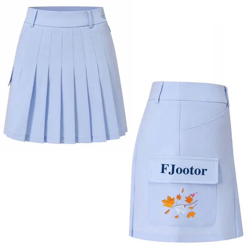 Golf Apparel Women Golf Skirt Outdoor High Quality Fashion Elegant Pleated Short Lady Skirt Spring Summer Clothing