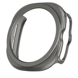 Enhanced Protective Bumper Shell for Smartwatch - All - Around Hollow Cover (Titanium gray)