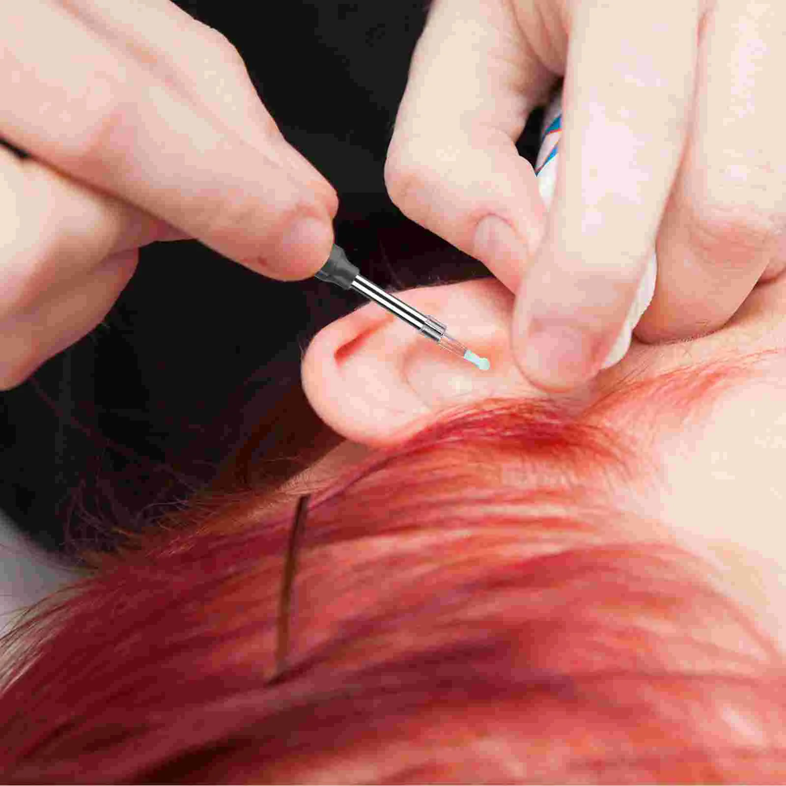 

6pcs Intelligent Ear Scoops Replacement Visible Ear Wax Remover Tips Ear Cleaning Supply