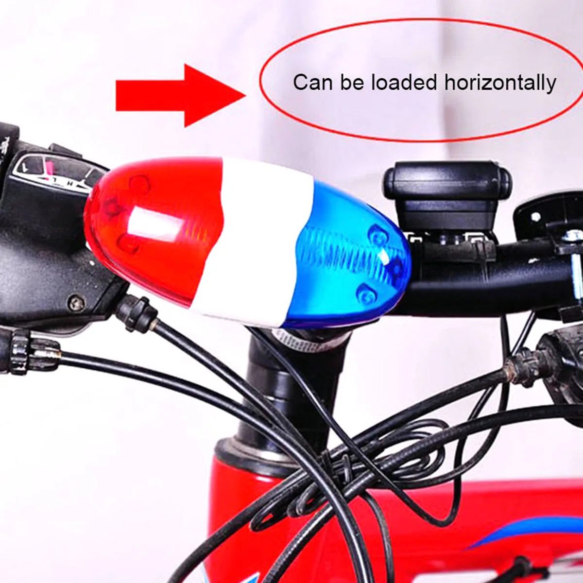 Bicycle Police Siren Sounds Melody Bicycle Power Horn Siren Bell