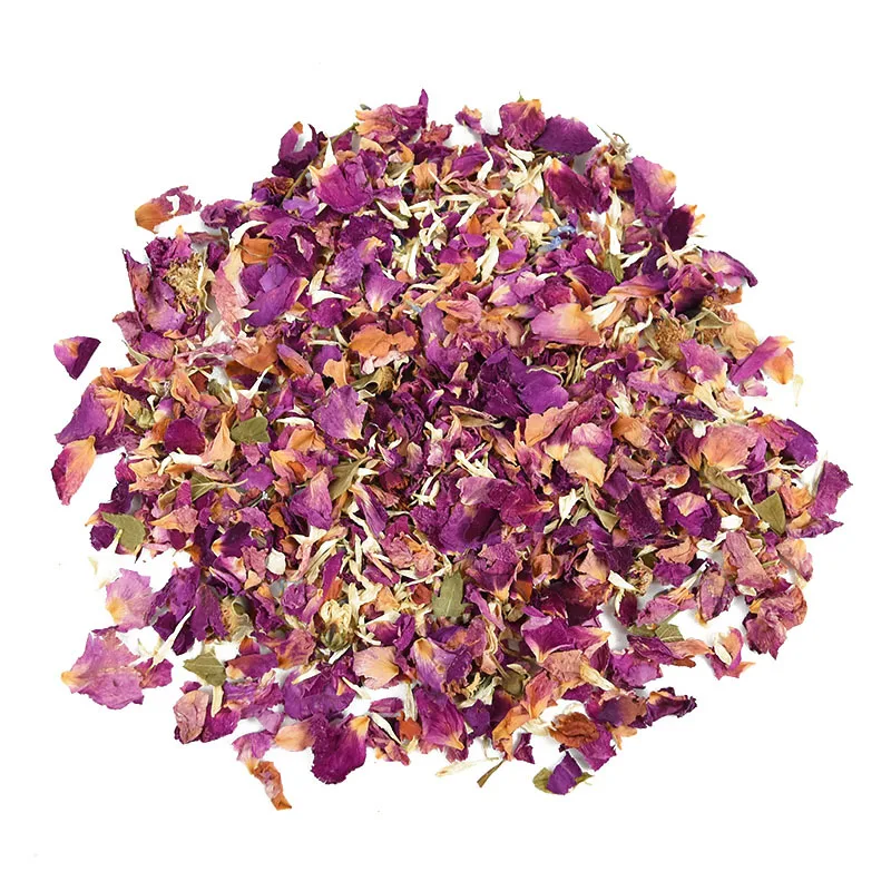 10Packs Natural Wedding Confetti Dried Flower Rose Petals Pop Bridal Shower Birthday Party Decoration DIY Valentine's Day Gift