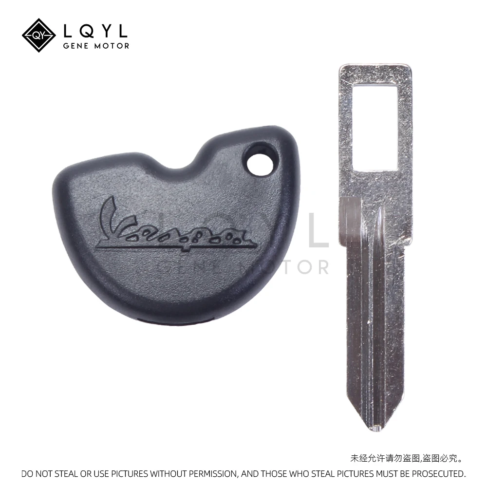 Motorcycle Keys Blank Replace For Vespa Piaggio 3VTE Fly 125 200 250 300 GTV LXV150 GTV250 GTS GTS250 GTS300 ie