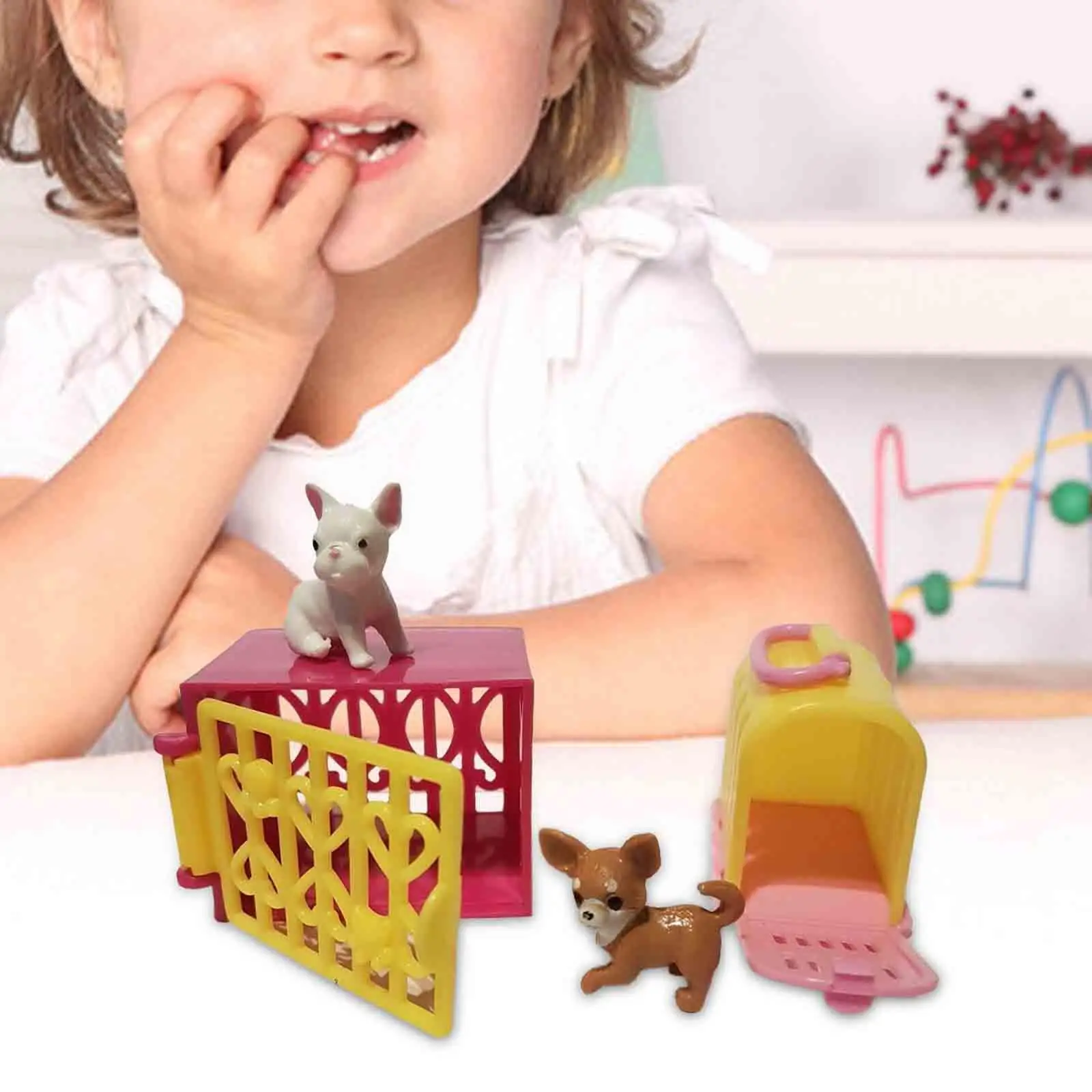 

Набор игрушек для домашних животных, долговечная тренировочная игрушка для ролевых навыков, подарок на день рождения для детей от 3 лет