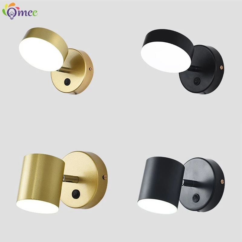 Modern Wall Lamp Nordic Iron simple stylish Wall led Light DC12V Lights Indoor Bedside Lighting Decoration For AC110V Home Lamps