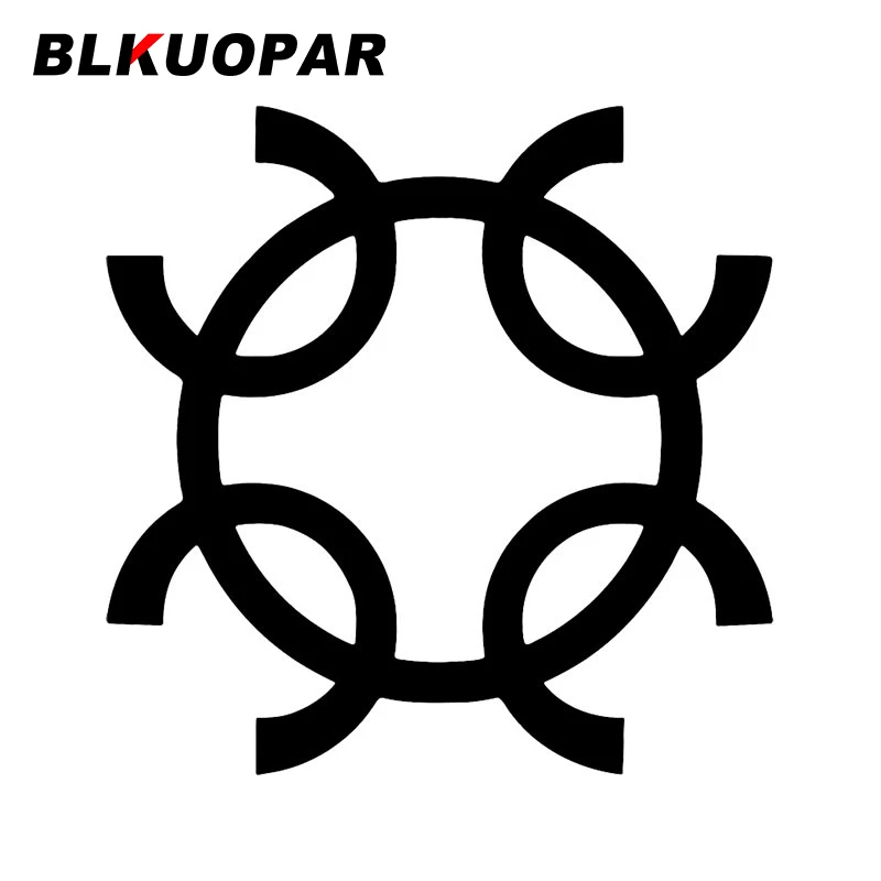 

Автомобильная наклейка с изображением хороших пожеланий BLKUOPAR, индивидуальная высечка, модные наклейки, водонепроницаемые, устойчивые к царапинам, забавные, для автостайлинга RV