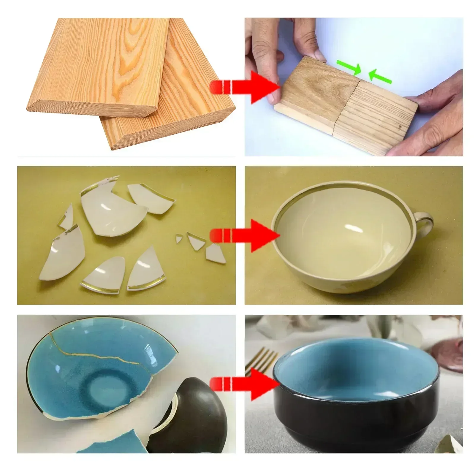 50g Universal Welding High Strength Oily Glue Super Adhesive Glue Strong Plastic Wood Ceramics Metal Soldering Agent 5