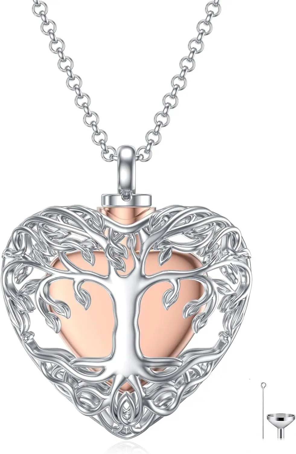 

Женское ювелирное изделие из серебра 925 пробы с имитацией дерева жизни