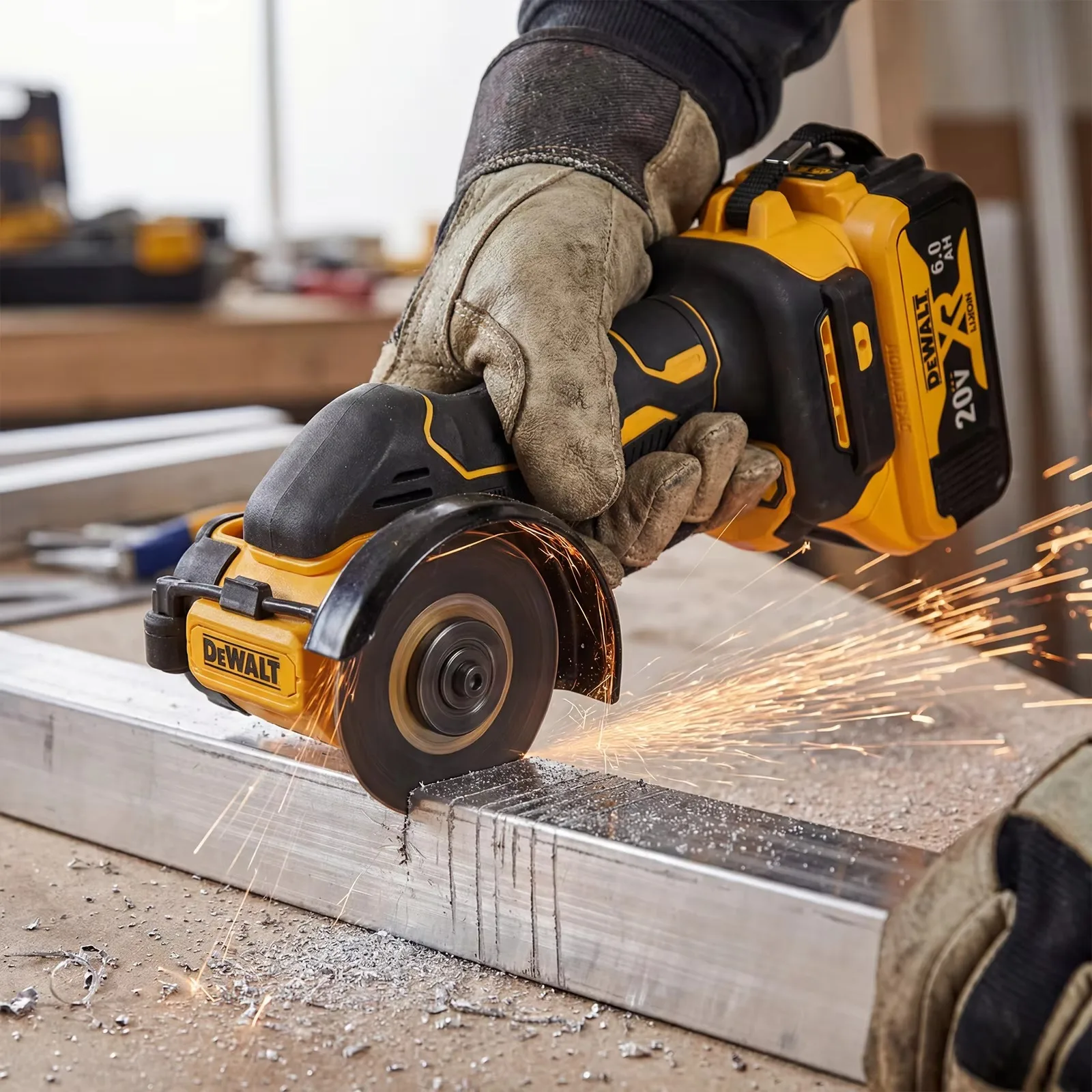 🔧 Mini Amoladora Angular Inalámbrica DEWALT 20V