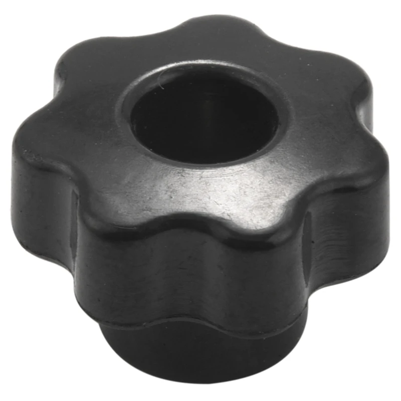 

Ручка с внутренней резьбой M6, 10 шт, пластиковая звезда, головка, цвет черный, M6 X 25