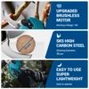 Drillpro 35mm Brushless Electric Pruning Shear Cordless Electric Scissors Fruit Tree Bonsai Hedge Trimmer For Makita 18V Battery 3