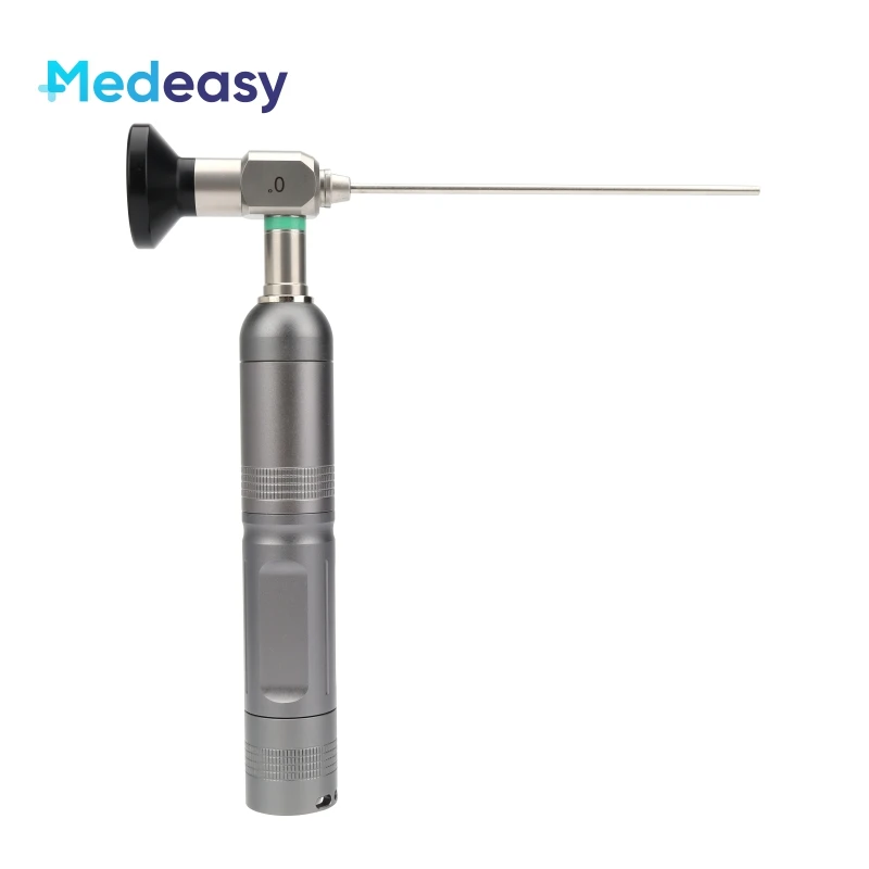 휴대용 내시경 LED 냉광원, 견고한 ENT 내시경, 10W, 0 도, 2.7mm, 3mm, 4mm