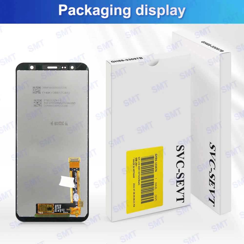 Ｚ  J6 + J610 SM-J610F J610FN  Amoled LCD ÷ ȭ, Ｚ J6 ÷ LCD ȭ ü, 6.0 ġ