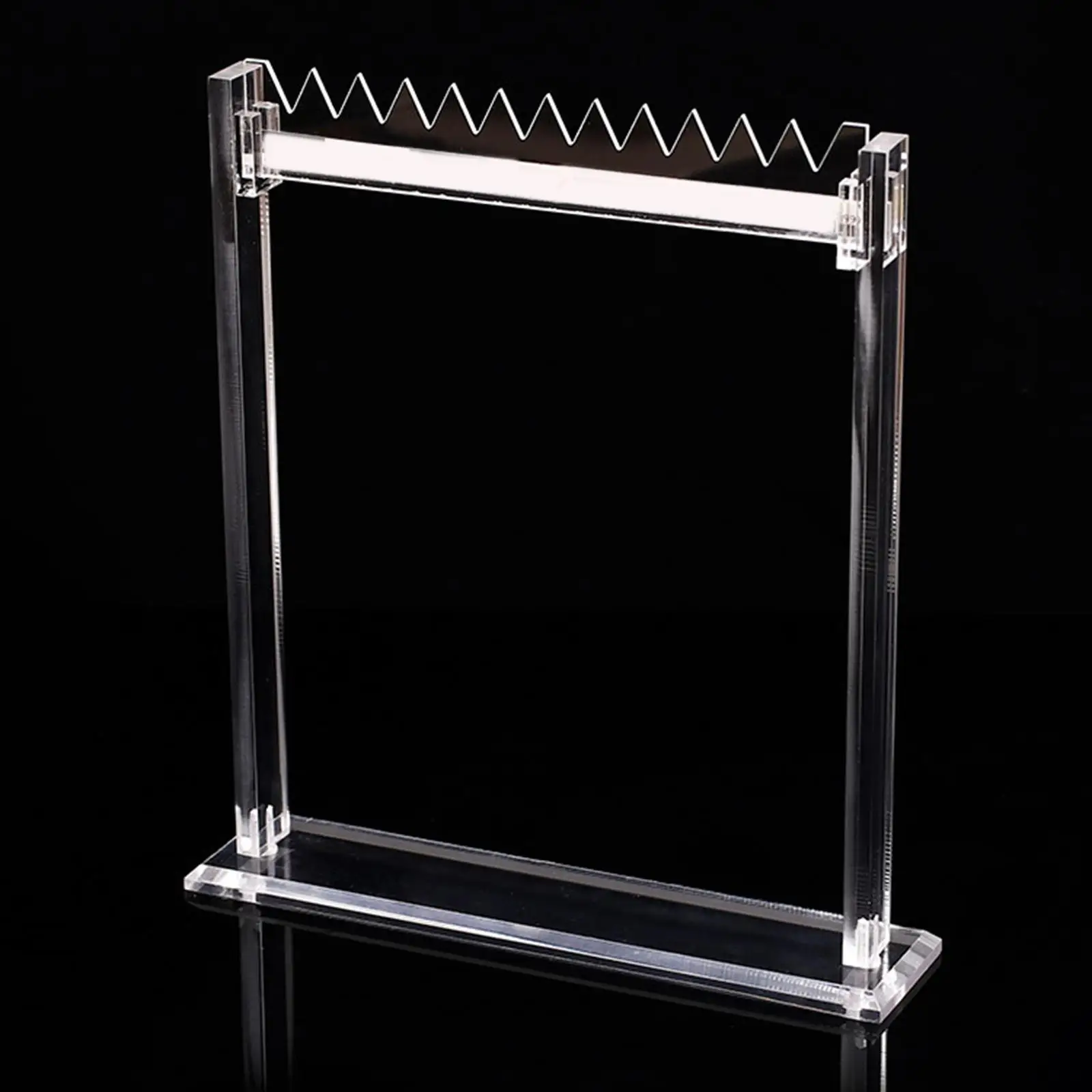 

Acrylic Necklace Holder Jewelry Display Stand for Rings Bracelets Desk