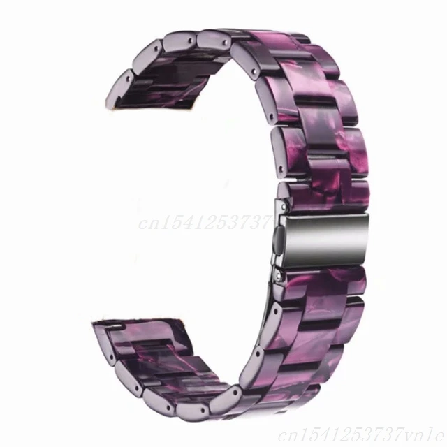 Elegant Resin Strap Bracelet for Smartwatch - Premium Watch Accessory