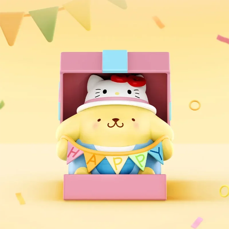 thumbnail image 1 of POP MART Sanrio Characters Hello Kitty 50th Anniversary Series Blind Box Toys Mystery Box Mistery Caixa Action Figure Surprise, 1 of 5