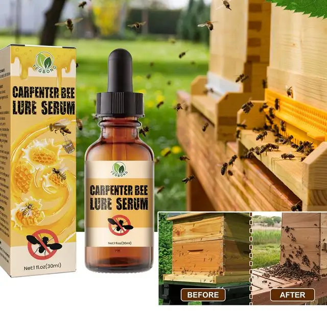 30 Ml Bee Könnyű Vonzerő Essence Csarok Mézes Trap Honey Pots Méhészet Kaptár Vonzza A Kolóniát - Image 2