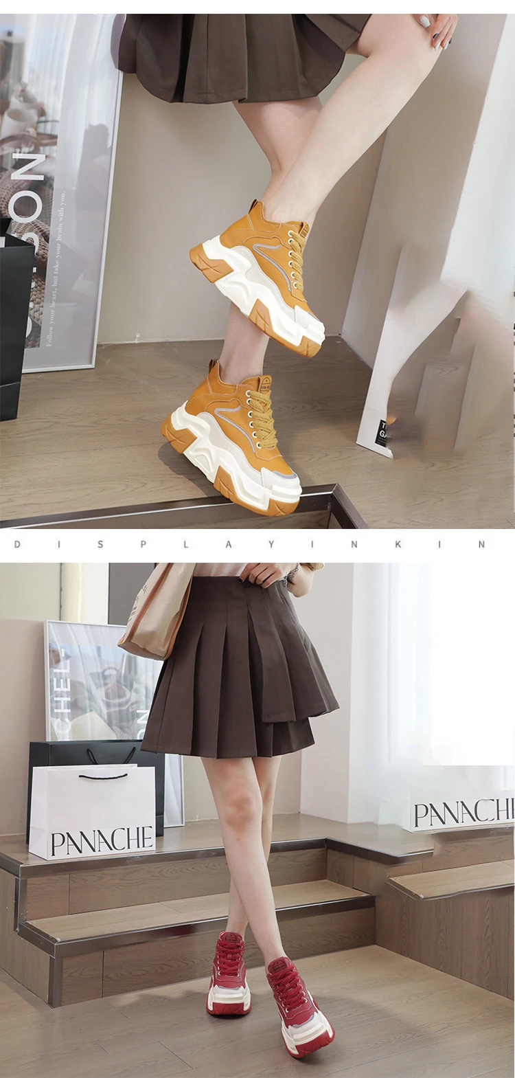 Platform Sneakers - true deals club