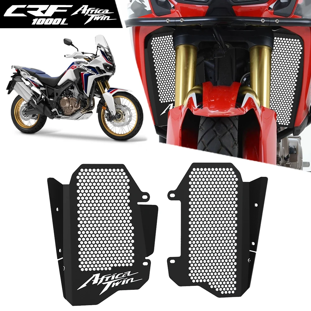 

Motorcycles Radiator Grille Guard Cover Protector For Honda CRF 1000 L Africa Twin CRF1000L Adventure Sports 2016 2017 2018 2019